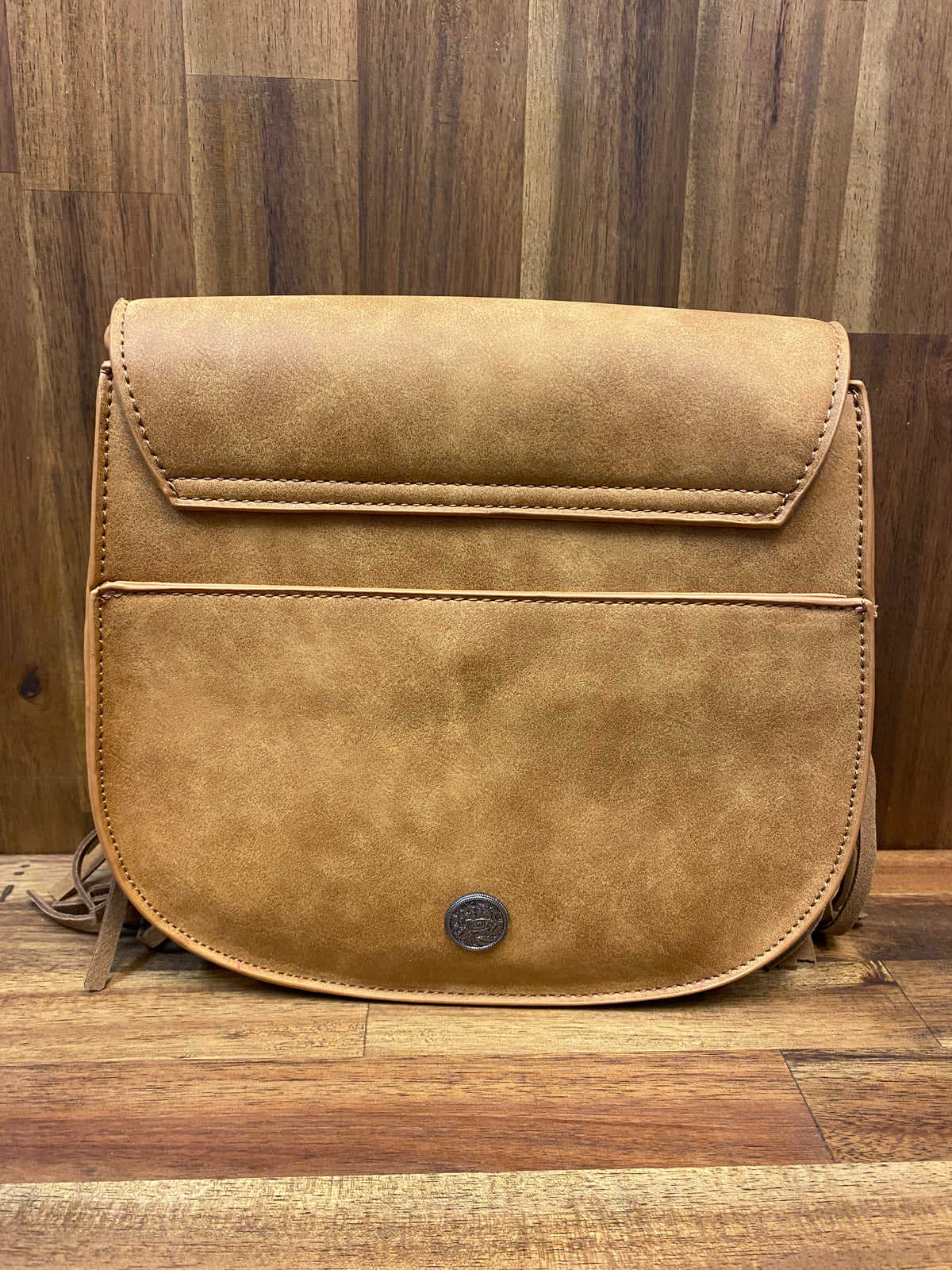 Justin Handbag - Concho & Buck Stitch
