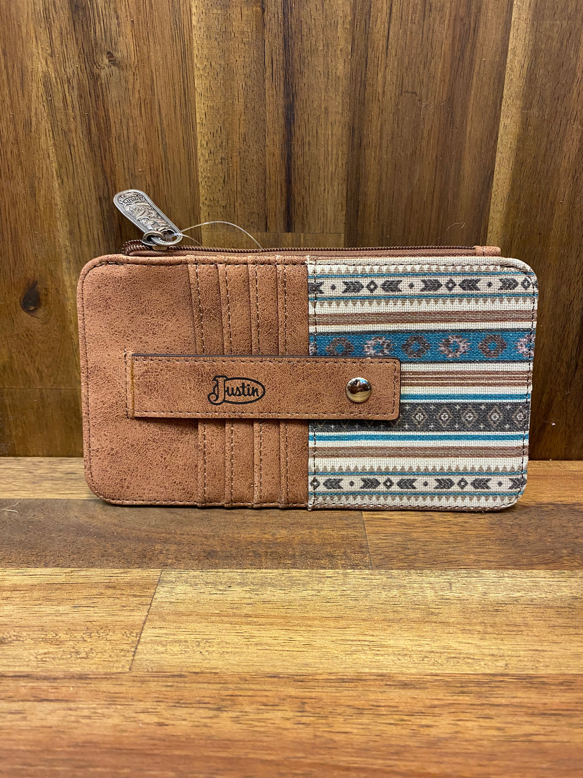 Justin Card Wallet - Bronco Cowgirl