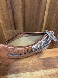Justin Card Wallet - Bronco Cowgirl