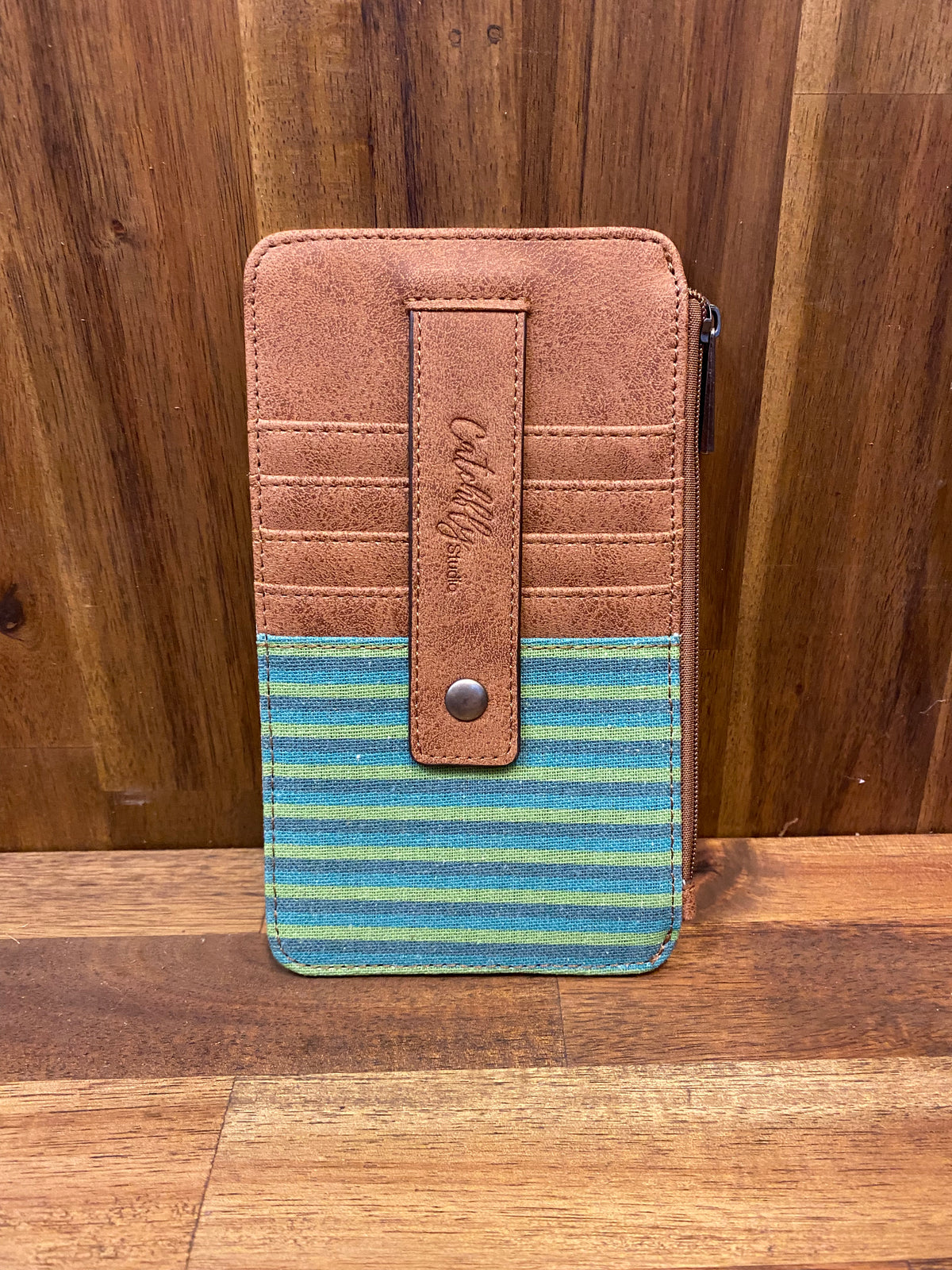 Catchfly Card Wallet - Patchwork Cactus