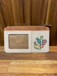 Catchfly Card Wallet - Patchwork Cactus
