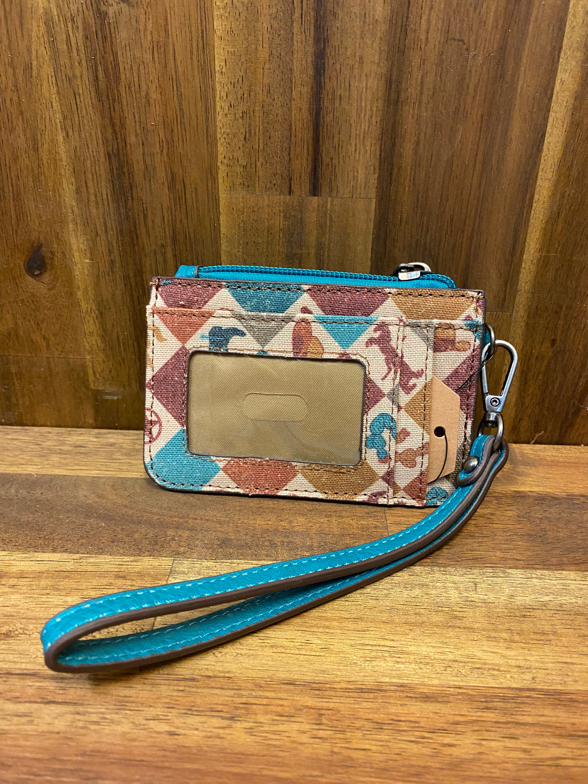 Catchfly Mini Card Wallet - Western Print
