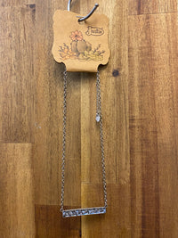 Western Necklace - Multi Ranch Bar Pendant