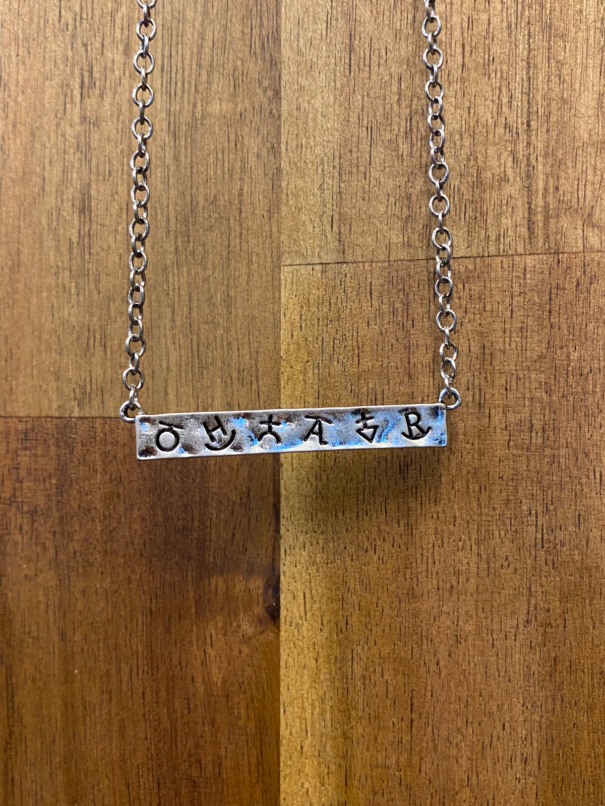 Western Necklace - Multi Ranch Bar Pendant
