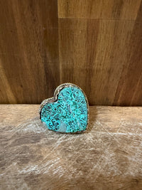 Wild Rag Slide - Turquoise Love Heart