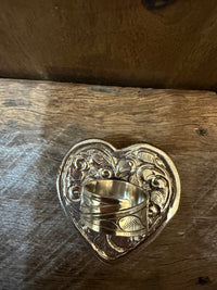 Wild Rag Slide - Turquoise Love Heart