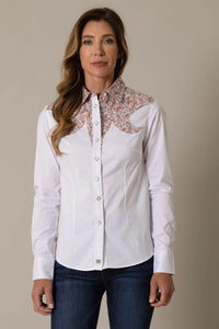 Kimes Ranch Long Sleeved Shirt - Alice (White)