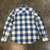 Kimes Ranch Long Sleeved Shirt - Malcom Buffalo Plaid Blue