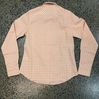 Kimes Ranch Long Sleeved Shirt - Tucco Mini Check Peach