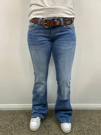 Cowgirl Tuff Jeans - Zigzag Flare II
