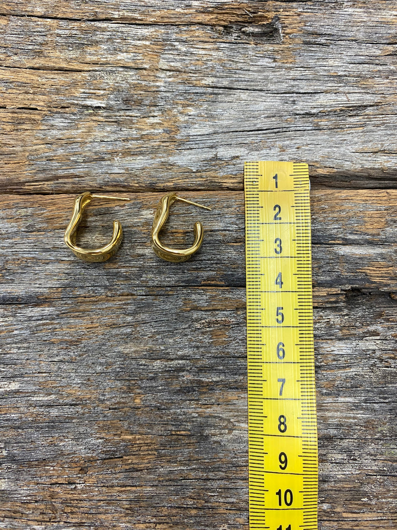 Monroe Earrings - Gold