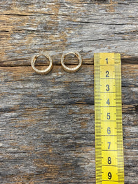 Amanda Hoop Earrings - Gold