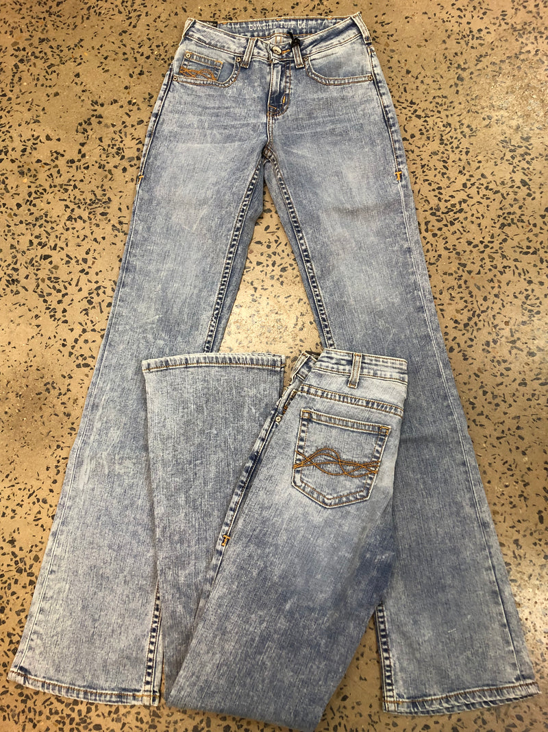 Cowgirl Tuff Jeans - Denim Blues