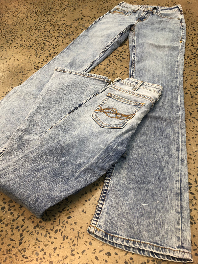 Cowgirl Tuff Jeans - Denim Blues