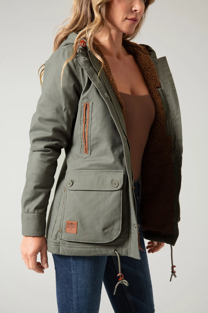 Kimes Ranch Hooded Jacket - AWA Dark Army