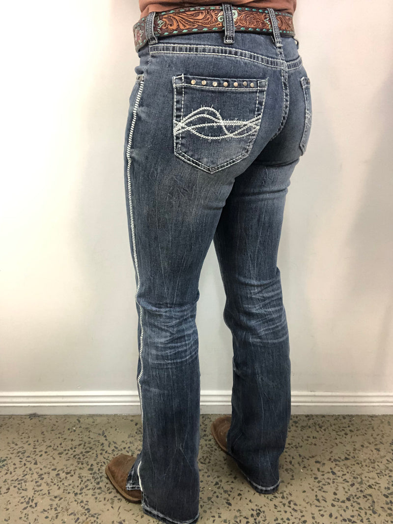 Cowgirl Tuff Jeans - Lightning
