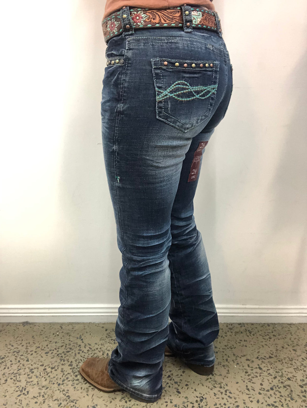 Cowgirl Tuff Jeans Wild Mustang Katie B