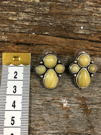 Western Earrings - Yellow Stone