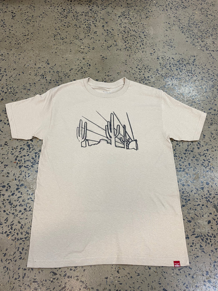 Kimes Ranch Tee - Hand Drawn (Sand)