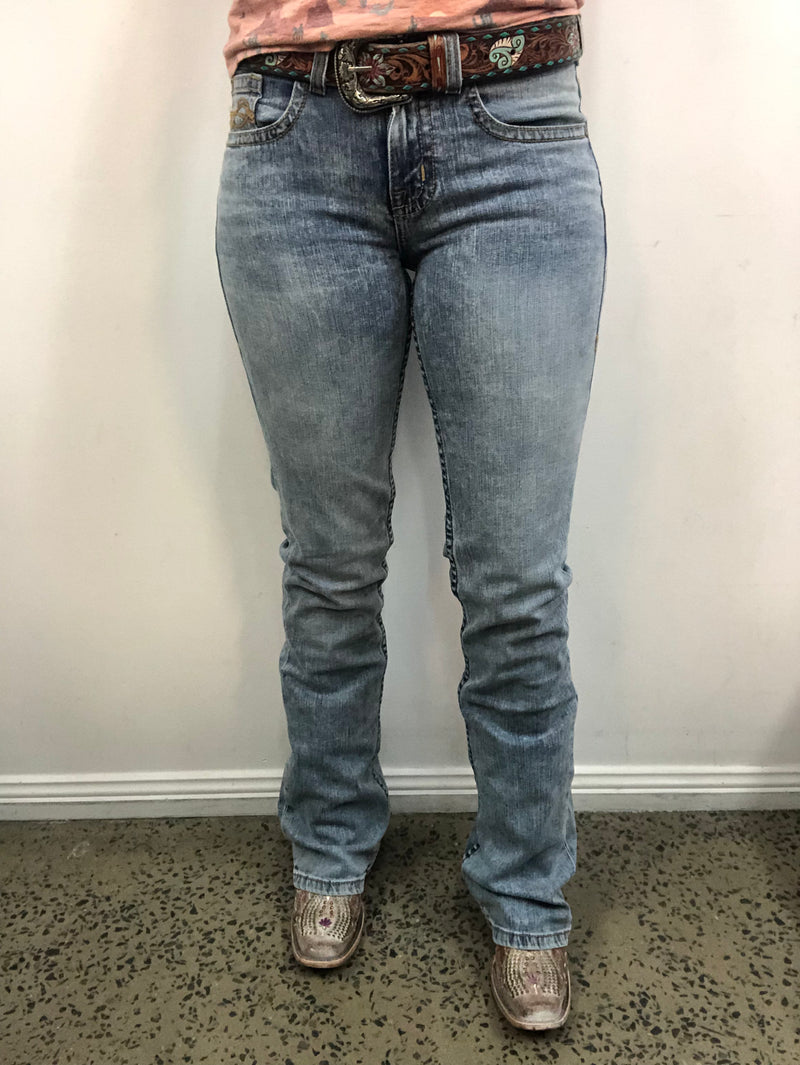 Cowgirl Tuff Jeans - Denim Blues