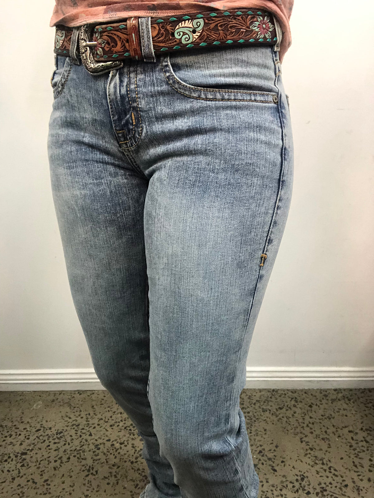 Cowgirl Tuff Jeans - Denim Blues