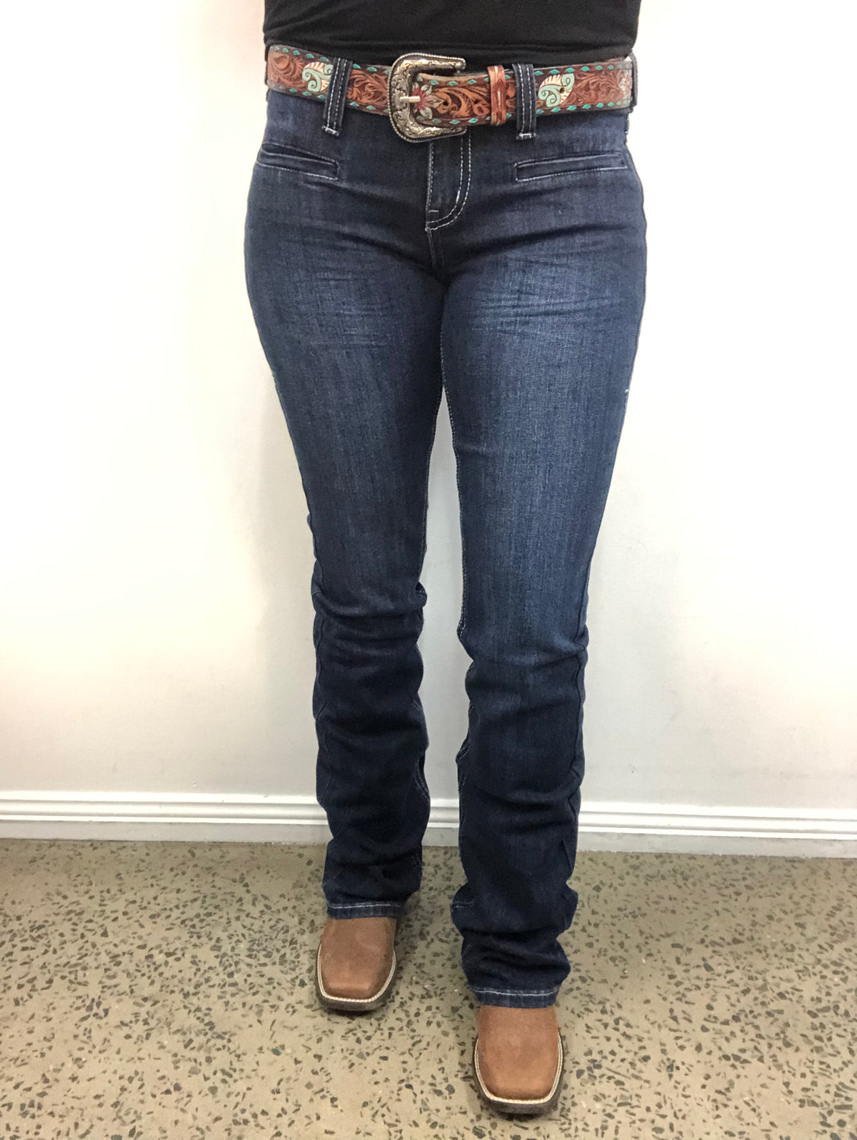 Cowgirl Tuff Jeans - Indigo Night