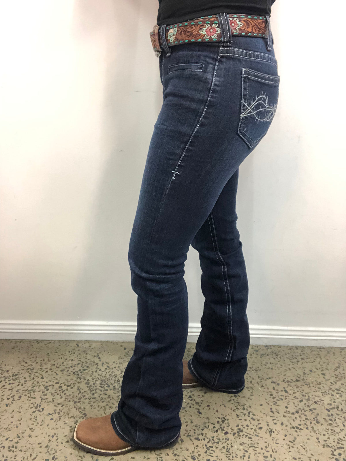 Cowgirl Tuff Jeans - Indigo Night