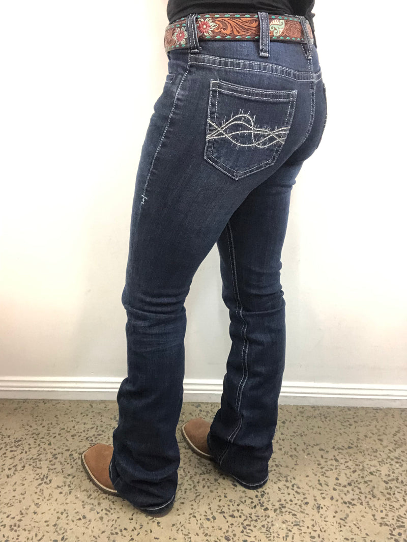 Cowgirl Tuff Jeans - Indigo Night