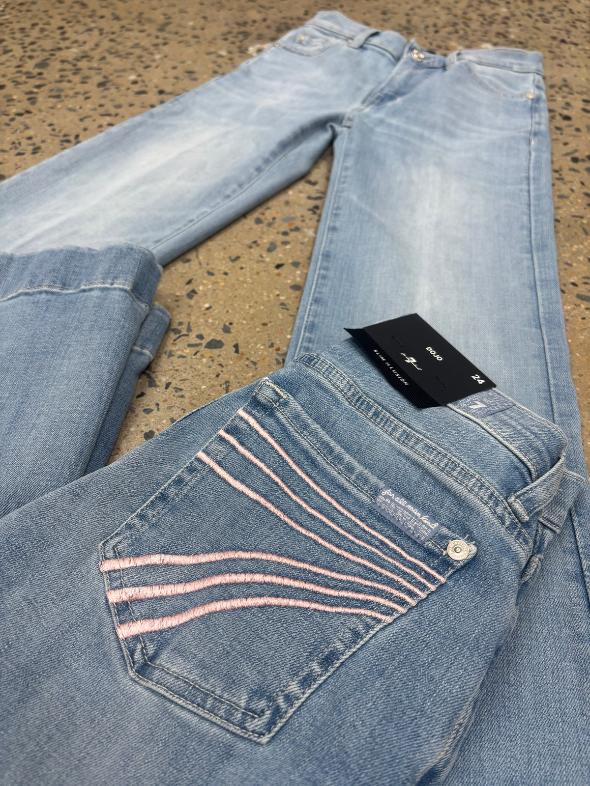 7 For All Mankind - Dojo Indigo Bloom