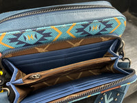 Wrangler Aztec Crossbody - Navy