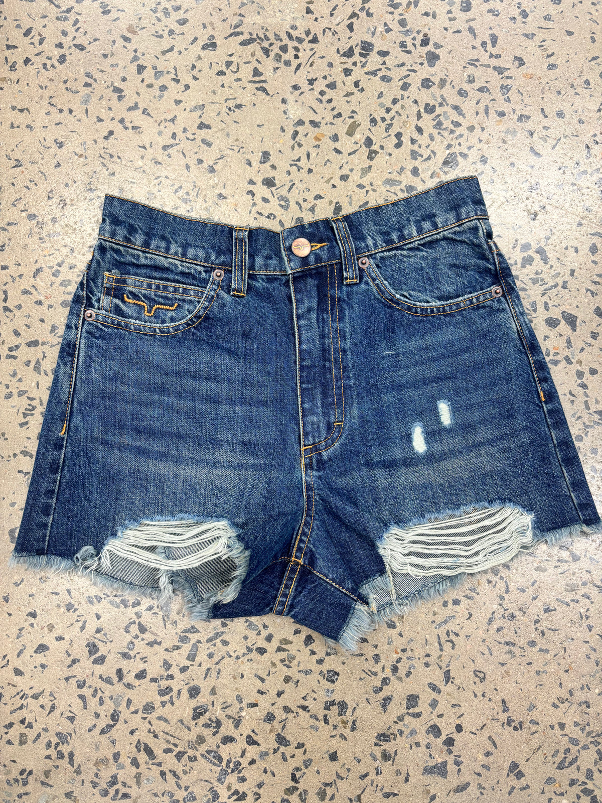 Kimes Ranch Shorts - Daisy Dark Wash