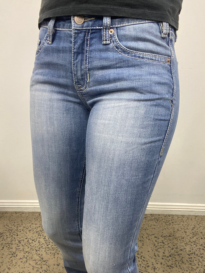 Rock & Roll Cowgirl Jeans - BW4RD04047 - Mid Rise Riding Fit