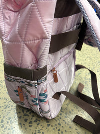 Wrangler Aztec Quilted Nappy Bag - Purple (WG2222-9110PP)