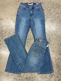 Rock & Roll Cowgirl Jeans - BW4HD09084 - Double Coin Pocket High Rise Bootcut