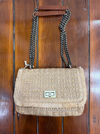 Raffia Tote - Natural
