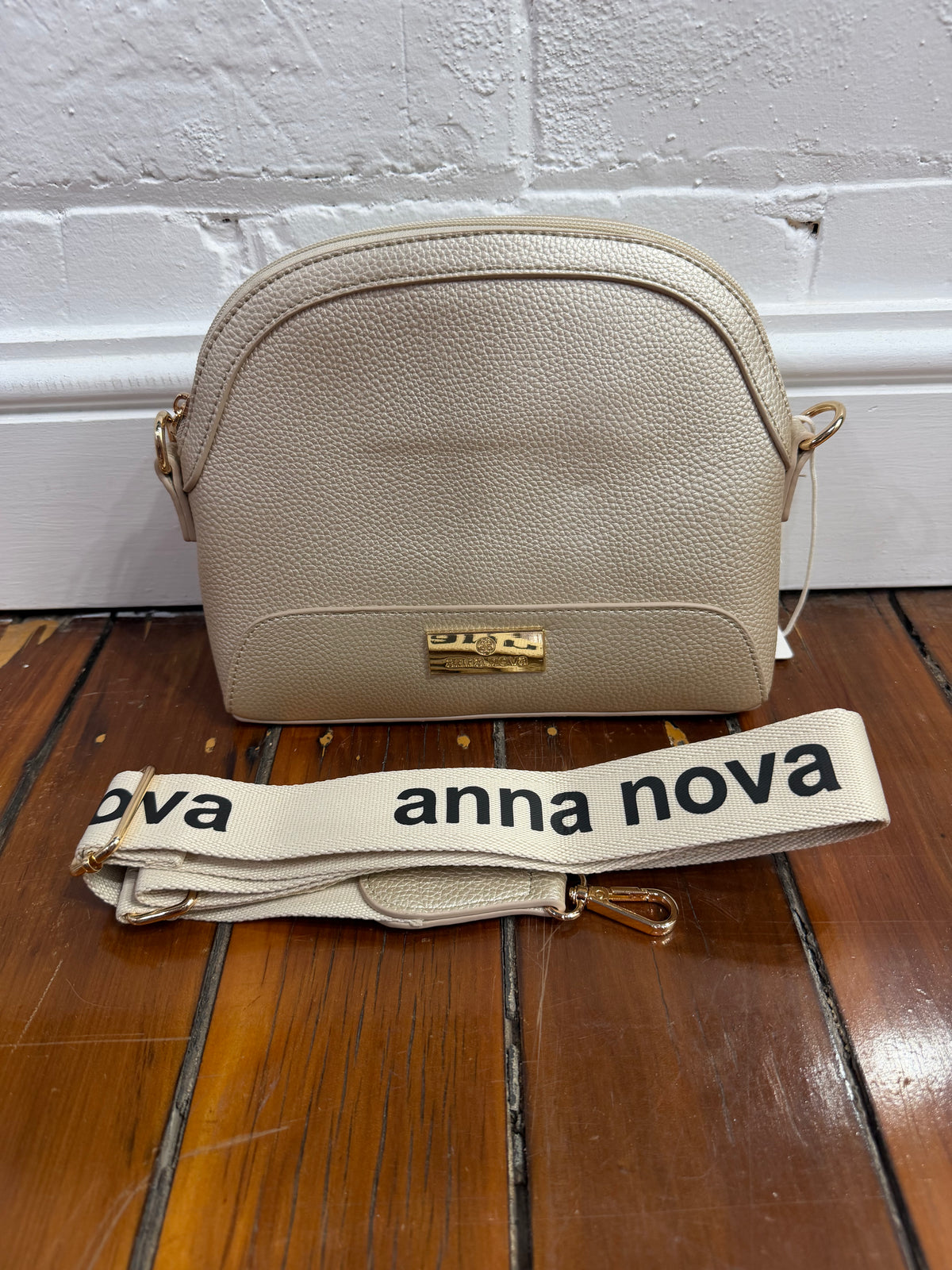 Calypso Satchel - Light Gold