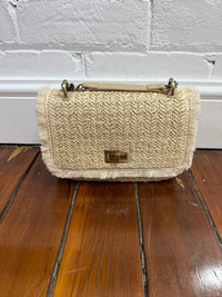 Raffia Tote - Cream