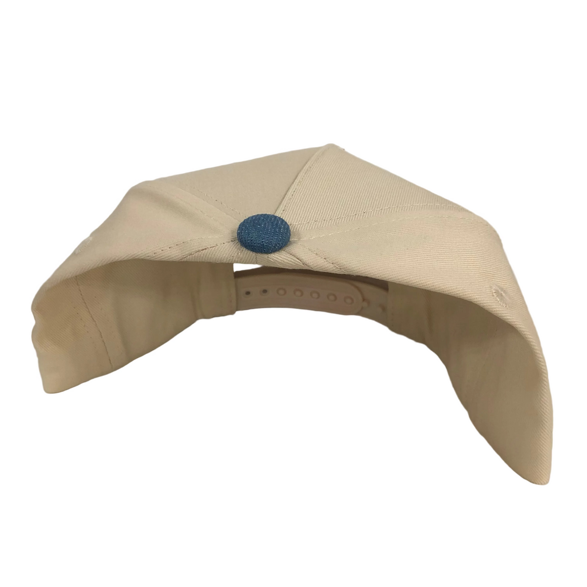 Embroidered Bit Cap - Denim Natural