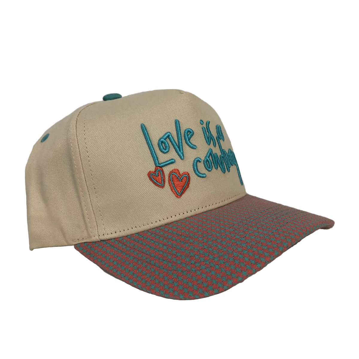 Love Is A Cowboy Cap - Natural