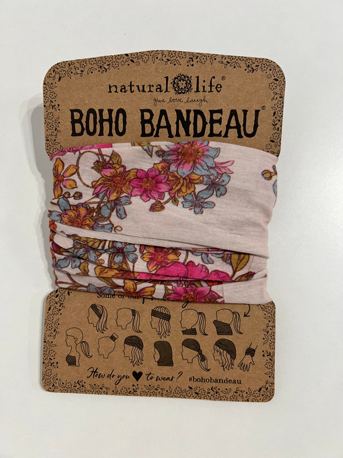 Boho Bandeau - Ivory English Garden