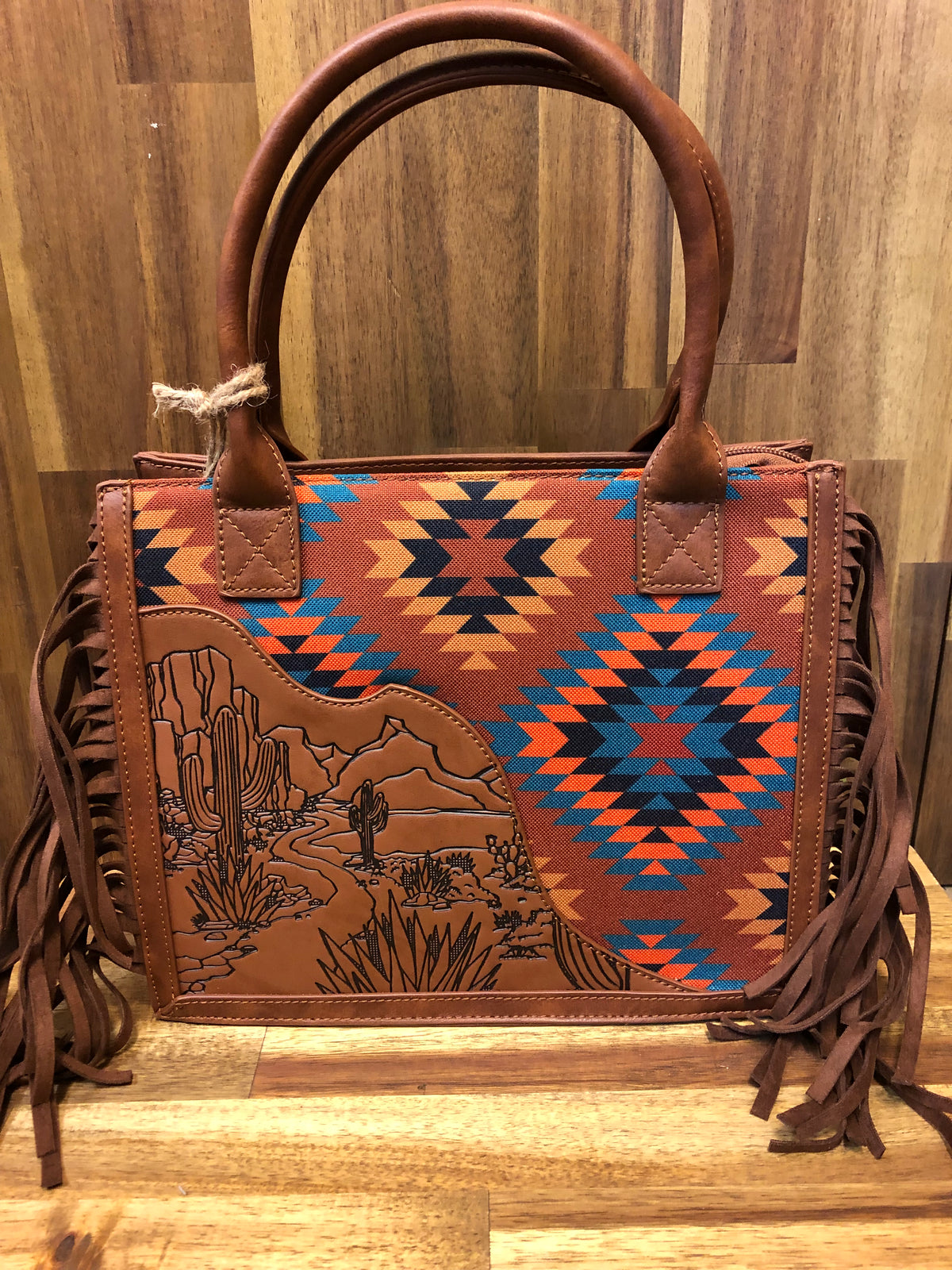 Red Dirt Hat Co Mini Tote - Desert Scene