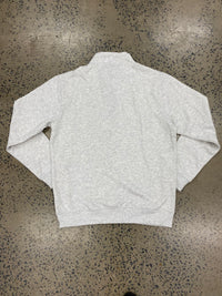 Cowgirl Tuff Quarter Zip - Light Grey/Green Print