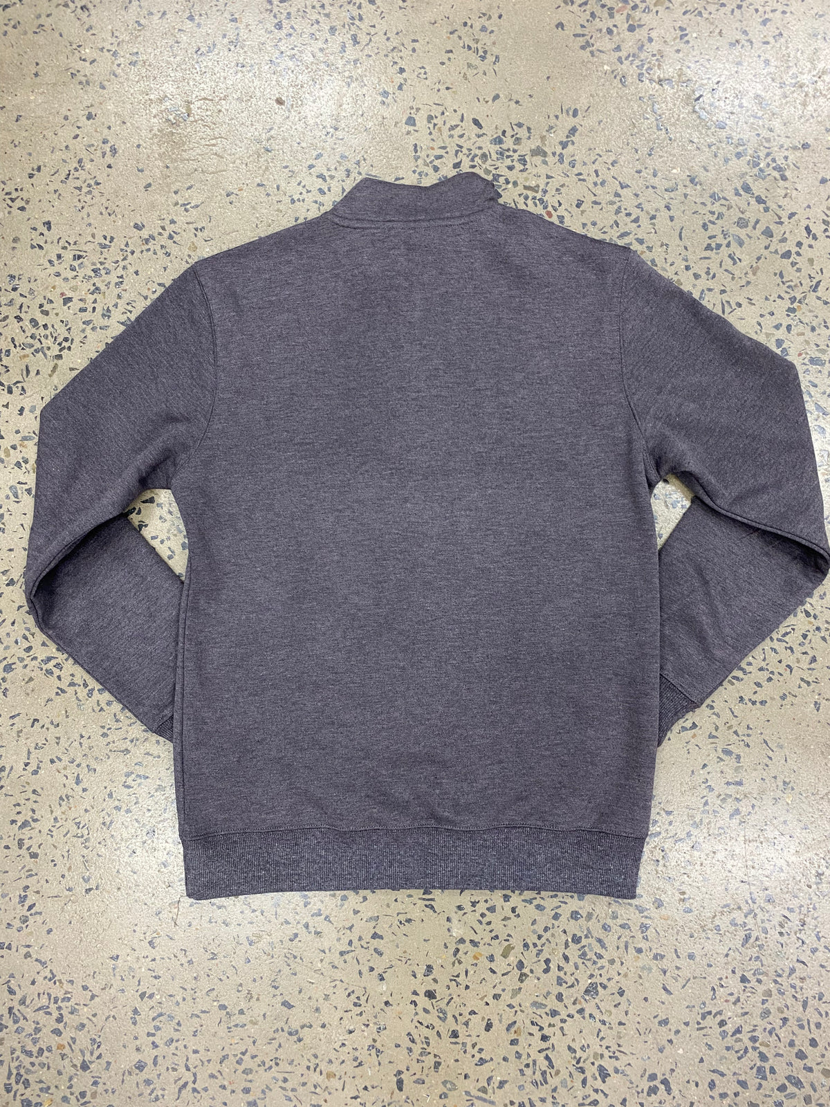 Cowgirl Tuff Quarter Zip - Brown/Cream Print