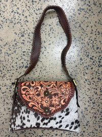 Elsie - Cowhide Cross Body bag