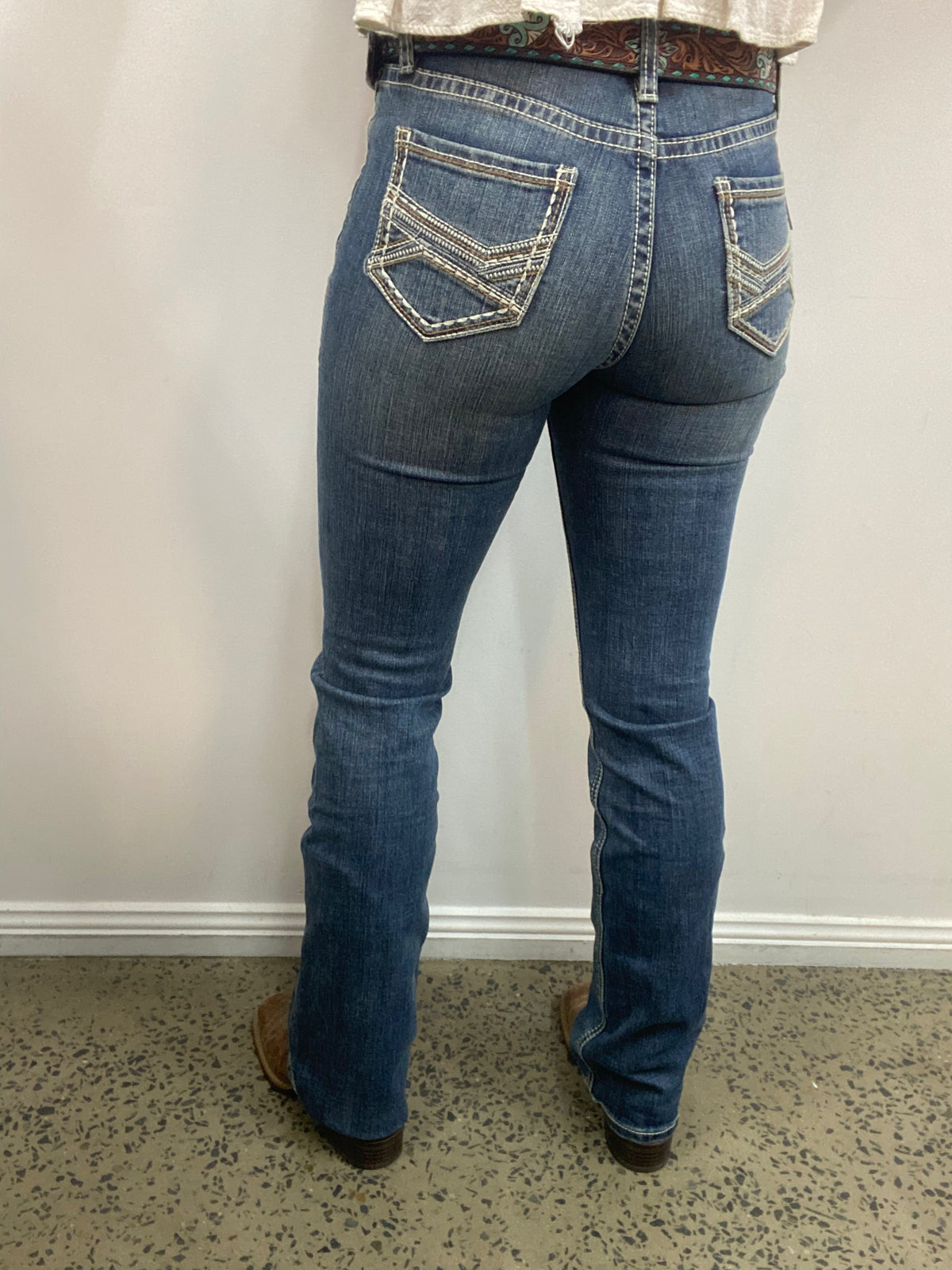 Rock & Roll Cowgirl Jeans - BW4HD02953 - High Rise Bootcut