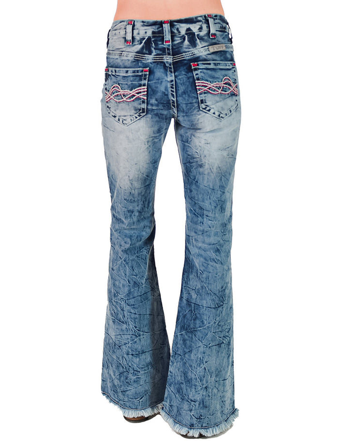 Cowgirl Tuff Jeans - Blazin Red Trouser