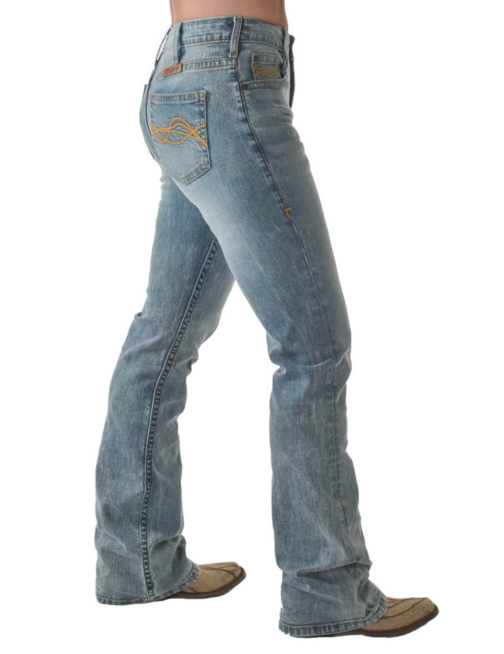 Cowgirl Tuff Jeans - Denim Blues