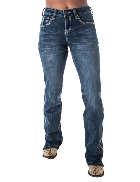 Cowgirl Tuff Jeans - Lightning