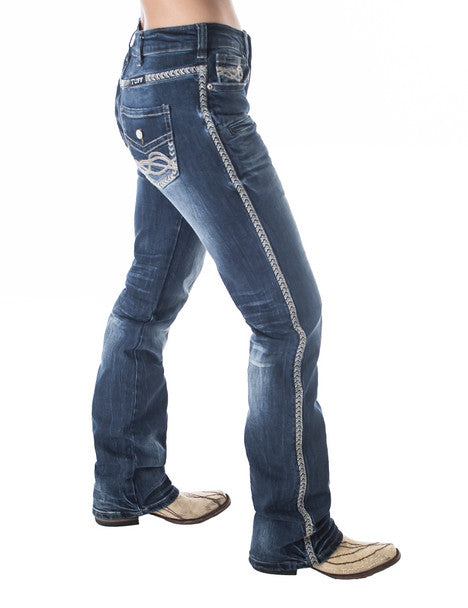 Cowgirl Tuff Jeans - Rusty ZigZag