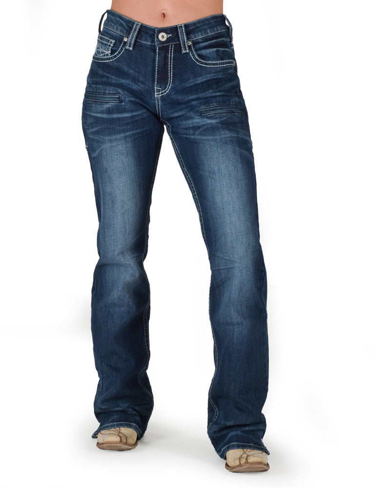 Cowgirl Tuff Jeans - Summit White